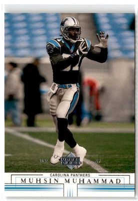 2001 Upper Deck Muhsin Muhammad #22 Carolina Panthers - Image 1 of 2