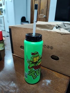 Vintage Teenage Mutant Ninja Turtles Trinkflasche 1988 TMNT - Bild 1 von 5