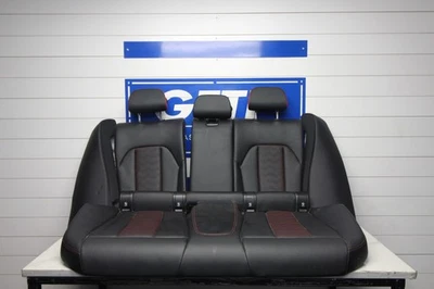21-25 BMW M3 CS G80 OEM REAR SEAT ASSEMBLY UPPER LOWER W/ SIDE BOLSTERS RED 2025 - Image 1 of 4