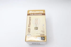 Bulbrite Victorian Style Antique Filament LED Light Bulb 3000K A19 9W 120V - Picture 1 of 4