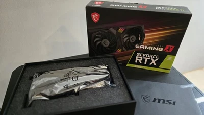 MSI GeForce RTX 3060 Ti GAMING X 8G LHR, RGB 3060ti 8GB Video Card - MINT IN BOX - Image 1 of 4