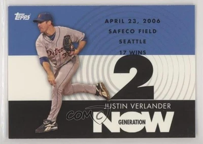 2007 Topps Generation Now Justin Verlander #GN284 - Image 1 of 2