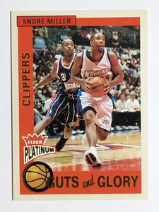 2002-03 Fleer Platinum Guts and Glory #8GG Andre Miller - Picture 1 of 2