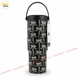 Vaso de botella de agua Hydrapeak acero inoxidable 32 oz cinta negra - NUEVO NUEVO CON ETIQUETAS - Imagen 1 de 4