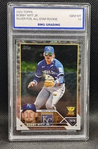 2023 Topps Series One Bobby Witt Jr. Silver Foil - Rookie Gold Cup - BMG 10 - Picture 1 of 2