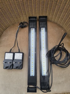 2 x Fluval Aquasky 2.0 Aquarium Light LED Bluetooth Fish Tank Plant Light 12w - Image 1 of 3