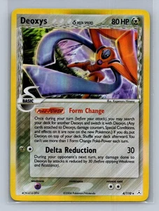 Pokemon Deoxys 2006 Delta Species 4/110 Nintendo TCG Holo Rare - Picture 1 of 2