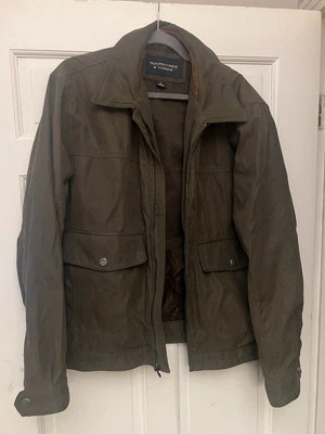 Vtg Roundtree & Yorke Mens Large Brown Bomber Flight Jacket Suede - Image 1 of 3