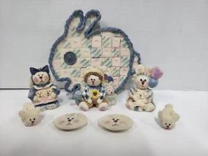 Bunny Rabbit Tea Set 1997 Popular Imports - Picture 1 of 7