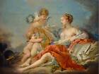 FRANCOIS BOUCHER FRENCH ALLEGORY MUSIC OLD ART PAINTING POSTER PRINT BB5365B