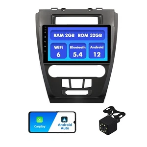 2+32G Android 12 Double Din Car Stereo for Ford Fusion Mondeo Mustang 2009-20... - Picture 1 of 7