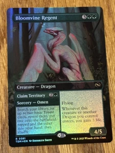 MTG Tarkir Dragonstorm, Bloomvine Regent - Borderless Foil - Picture 1 of 2