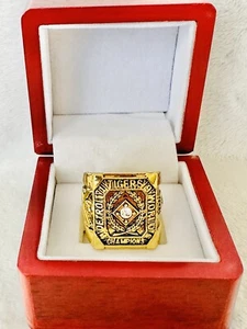 1945 Detroit Tigers World Series Championship Ring W Box, 🇺🇸 SHIP - Picture 1 of 4