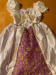 迪士尼女孩rapunzel 尺寸4 Ebay
