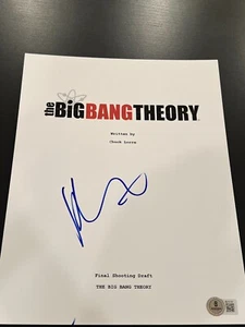 KALEY CUOCO SIGNED AUTOGRAMM SKRIPT BIG BANG THEORY PARSONS BECKETT BAS COA X5 - Bild 1 von 2