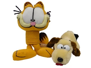 1-1999 Garfield Nanco 9 Zoll hängender Slinky 1-1983 8 Zoll hängende Odie Plüsch - kostenloser Versand. - Bild 1 von 11