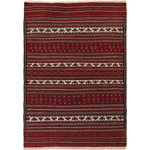 Oriental Handmade Afghan Traditional Rugs Wool Flatweave Kilim 2'2x3'2 ft R22285 - Picture 1 of 7