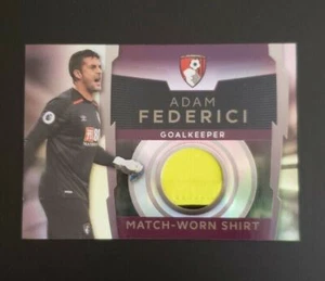Platinum Premier League 2018 reliquia partido usado por Adam Federici Bournemouth SP - Imagen 1 de 2