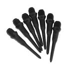 100x Soft Tip Replacememt Nylon Point Soft Tip Darts Tools Black Useful Supplies