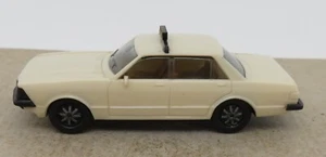 Micro Herpa Ho 1/87 Ford Granada Ghia 2.8 I Taxi Crema No. Box - Foto 1 di 6