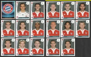 SET 17 FIGURINE CALCIATORI PANINI CHAMPIONS LEAGUE 2009-10 BAYERN MUNCHEN - Picture 1 of 1