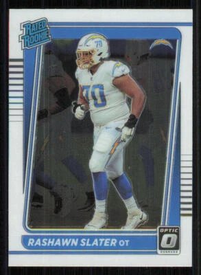2021 Donruss Optic #263 Rashawn Slater RR RC - Image 1 of 2