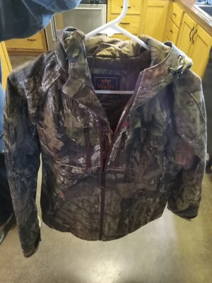 Walls Ladies Lined Camo Jacket Hoodie - Size Large - Image 1 of 4