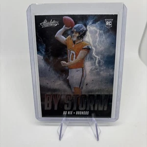 2024 Panini Absolute - By Storm #BS-BNX Bo Nix (RC) - Picture 1 of 2