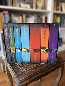 Harry Potter by J.K. Rowling Complete Collection Books 1-7 Bloomsbury Box Set - Picture 1 of 6