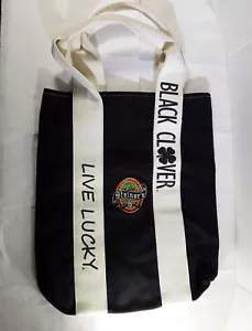 Black Clover Live Lucky Steiner's A Nevada Style Pub Golf Beach Canvas Tote Bag - Picture 1 of 8