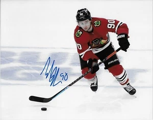 Autographed Chicago Blackhawks Tyler Johnson Signed 8x10 Photo #1 Original - Picture 1 of 2