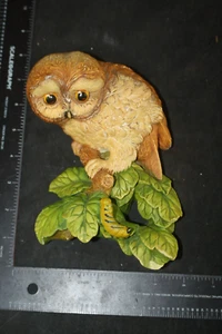 BOSSONS CHALKWARE OWLET CATERPILLAR FIGURINE ENGLAND 1965 LEGENDS 7" - Picture 1 of 5