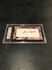 Stan Lopata 8/25 2012 Historic Autographs Champions PHILLY 1950 AUTO MINT 9