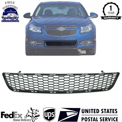 New Front Lower Bumper Grille Gray Plastic For 2011-2015 Chevrolet Cruze Foto 1 de 4
