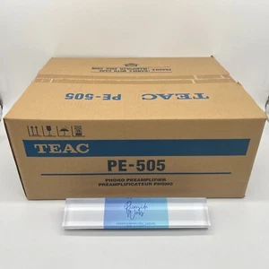 Teac PE-505-B Phono Equalizer Audio Endstufe MC MM Cartridge Schwarz Neu JP - Bild 1 von 19