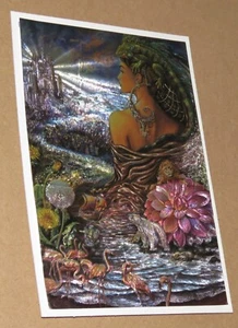 Josephine Wall Untold Story Magic Effects Metallic Foil Puzzle Bag 2003 RoseArt - Picture 1 of 13