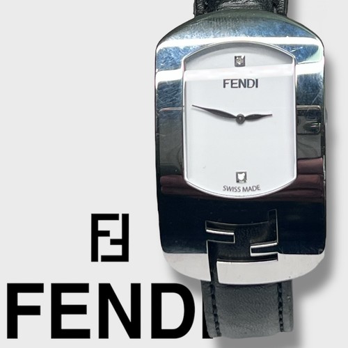 Orologio Donna Fendi Camaleonte Acciaio Inox Swiss Made Design Raro ed Elegante