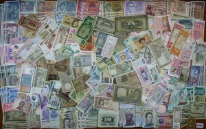 500 WORLD Notes LOT SET MIX Various Countries Periods Denominations VG-UNC #161