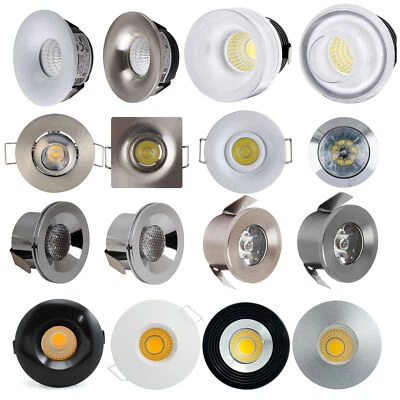 Mini LED Strahler Spot Deco Einbauleuchte Klein Einbaustrahler Einbauspot Lampen - Bild 1 von 4