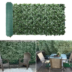 Sunrise 58" x 156" Faux Ivy Leaf Privacy Fence Screen with Mesh Back Artifici... - Picture 1 of 7