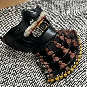 MASCARA SAMURAI MENPO de YOROI Armadura Samurai Genuina Edo Armadura Antigua Japonesa - Imagen 1 de 11
