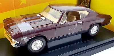 Ertl 1/18 Scale Diecast 36382 - 1968 Chevrolet Chevelle SS396 - Dark Brown - Image 1 of 4