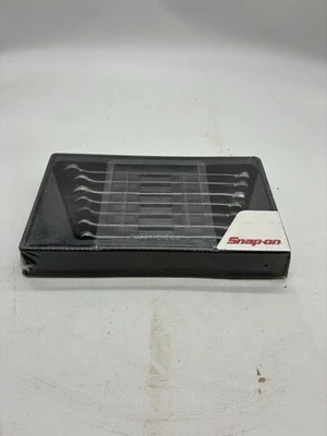 Snap On 7 Pc Metric Combo Wrench Set. (10-15 & 17mm) P# OEXM707B - Image 1 of 4