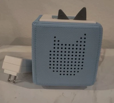 Blue Tonies Toniebox Audio Player w/Charger -Storytelling Music Box- - Image 1 of 4