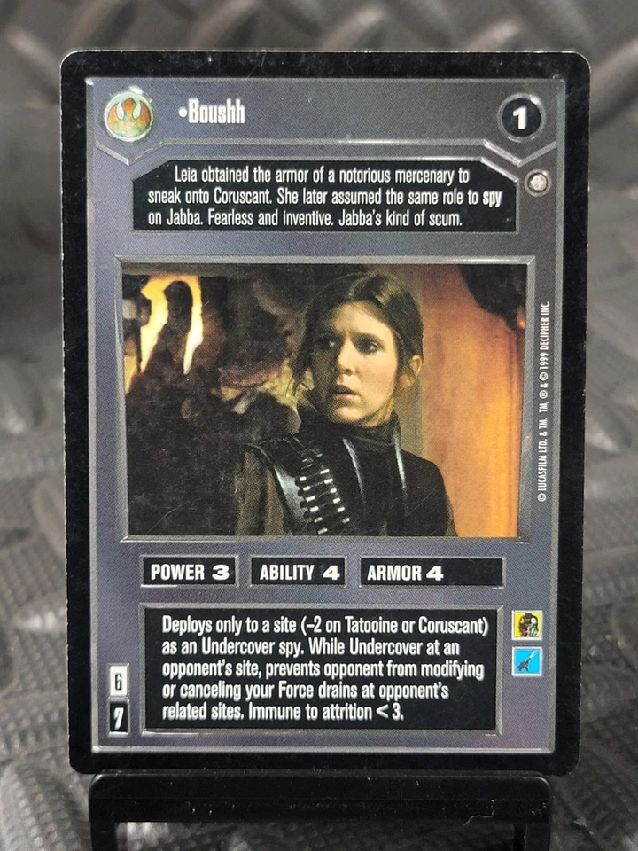 Star Wars CCG - Enhanced Jabba's Palace - Boushh - MP - Image 1 of 1