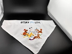 Disney Tails Bandana Cats Dogs Stay Pawsitive Pluto Nana Bolt SIZE 0 XS/Small - Picture 1 of 11