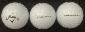 24 Callaway Chrome Soft Series, Chrome Tour Series Golf Balls AAA - Picture 1 of 5