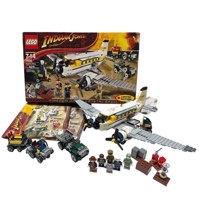 Lego 7628 Indiana Jones Peligro en Perú Set 100% Caja Completa y Manual Foto 1 de 4