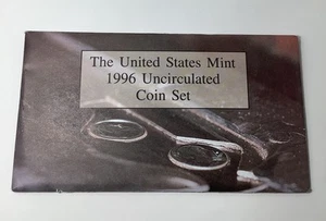 US Mint Uncirculated Set 1996 P & D OGP & COA 13 Coins With 1996-W Rosevelt Dime - Picture 1 of 2