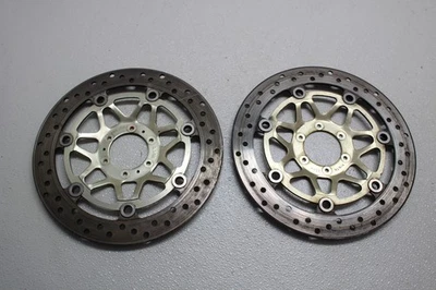 1999-2000 HONDA CBR600F4 ПЕРЕДНИЕ ЛЕВЫЕ ПРАВЫЕ ТОРМОЗНЫЕ ДИСКИ ДИСКИ - Изображение 1 из 4